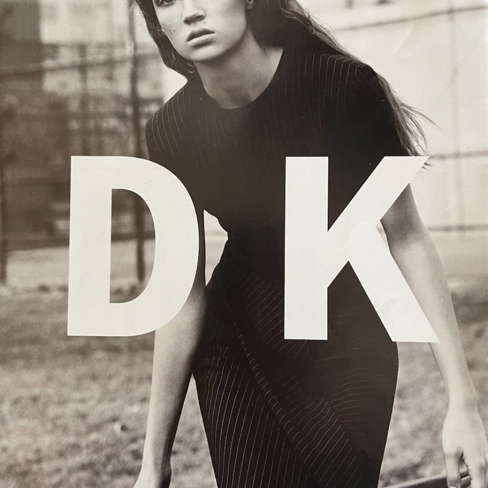 DKNY Dress, pinstripe